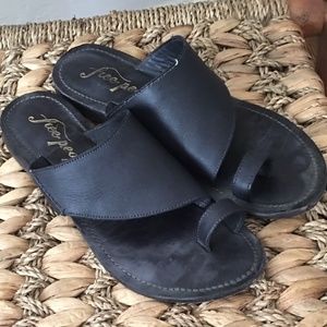 Free People San Antoni Black Sandal